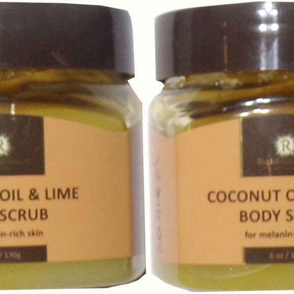 Rich Radiance Coconut Oil & Lime Body Scrub (Set of 2) - Picture 1 of 1